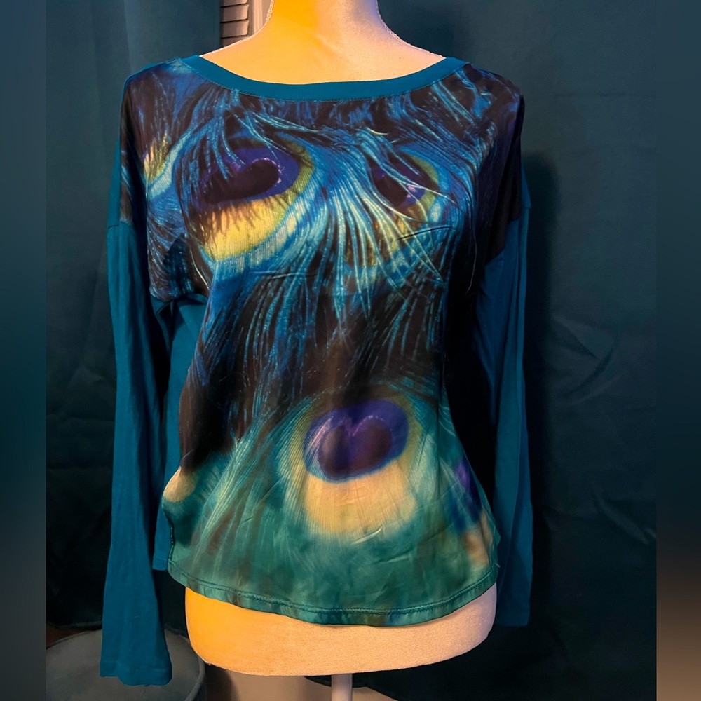 🦚Aeropostale Peacock Top🦚